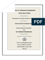 A Study of Corporate Governance Practices in India PDF