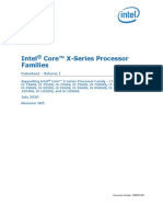 Intel Core™ X-Series Processor Families: Datasheet - Volume 1