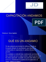 Capacitacion de Andamio