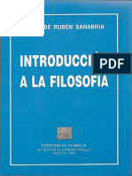 Sanabria, José Rubén - Introducción A La Filosofía (150 PPP)