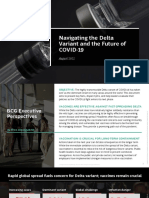 BCG Executive Perspectives COVID 19 Delta Variant