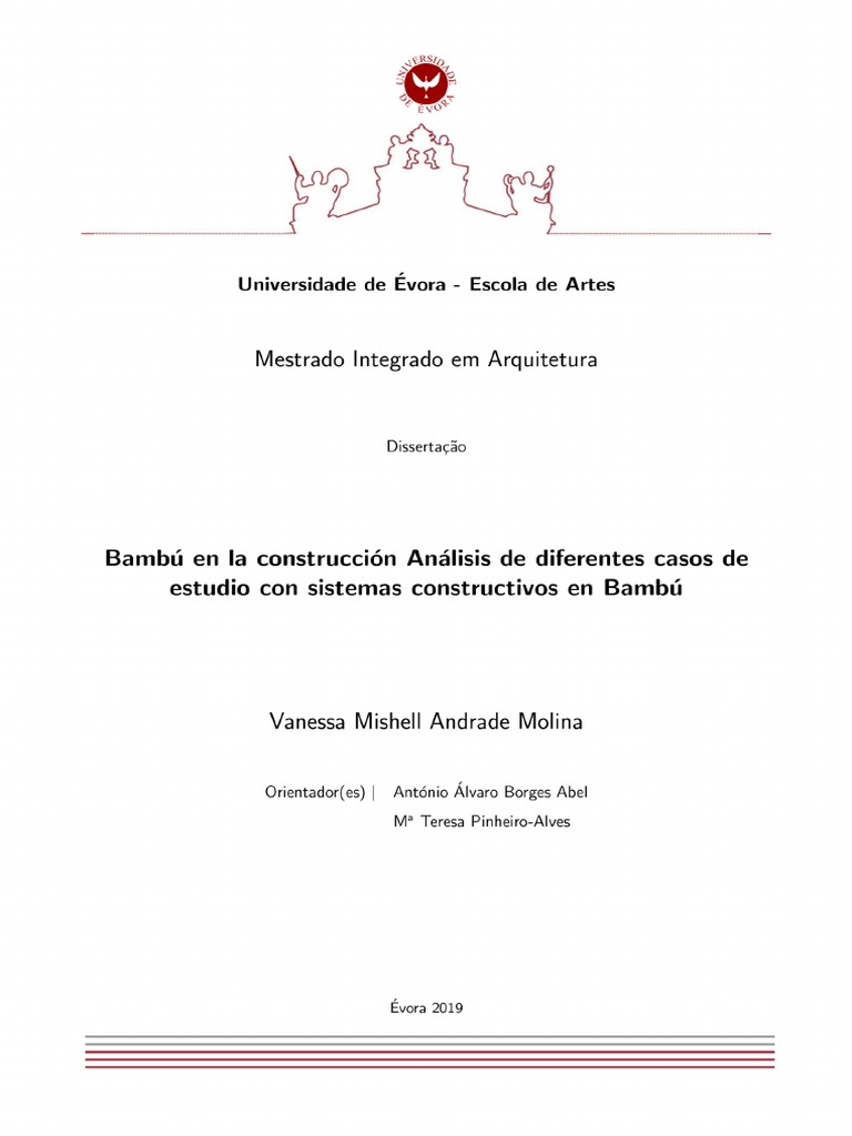 Bambú en La Construccion Análisis... | PDF
