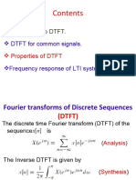 Introduction To DTFT.: DTFT For Common Signals