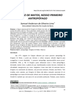 5. GREGÓRIO DE MATOS, NOSSO PRIMEIRO ANTROPÓFAGO