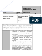 Acta de Capacitación - ATENCION PRIORITARIA GESTANTES