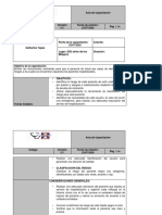 Acta Cuidados de Pcte Hospitalizado