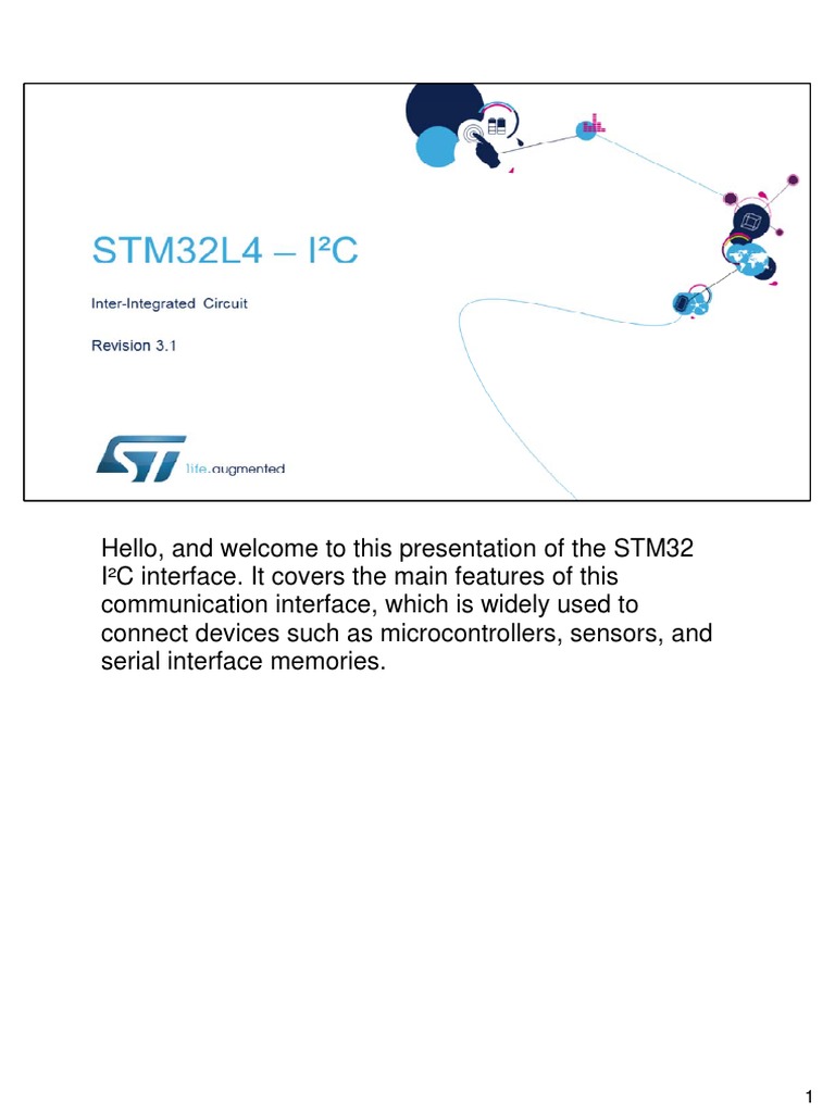 En - STM32L4 Peripheral I2C | PDF | Data Transmission | Physical Layer ...