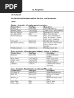 SQL Assignment 1