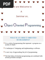 OOPS Seminar