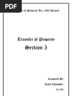 Section 5 of The Transfer of Property Act, 1882