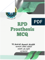 Prosthodontic MCQ