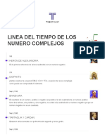 LINEA DEL TIEMPO DE LOS NUMERO COMPLEJOS Timeline - Timetoast