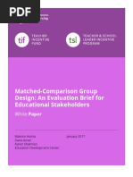 2 Matched Group Designs