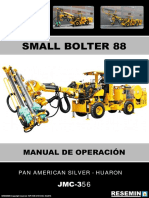 Manual de Operación Small Bolter 88 Jmc-356