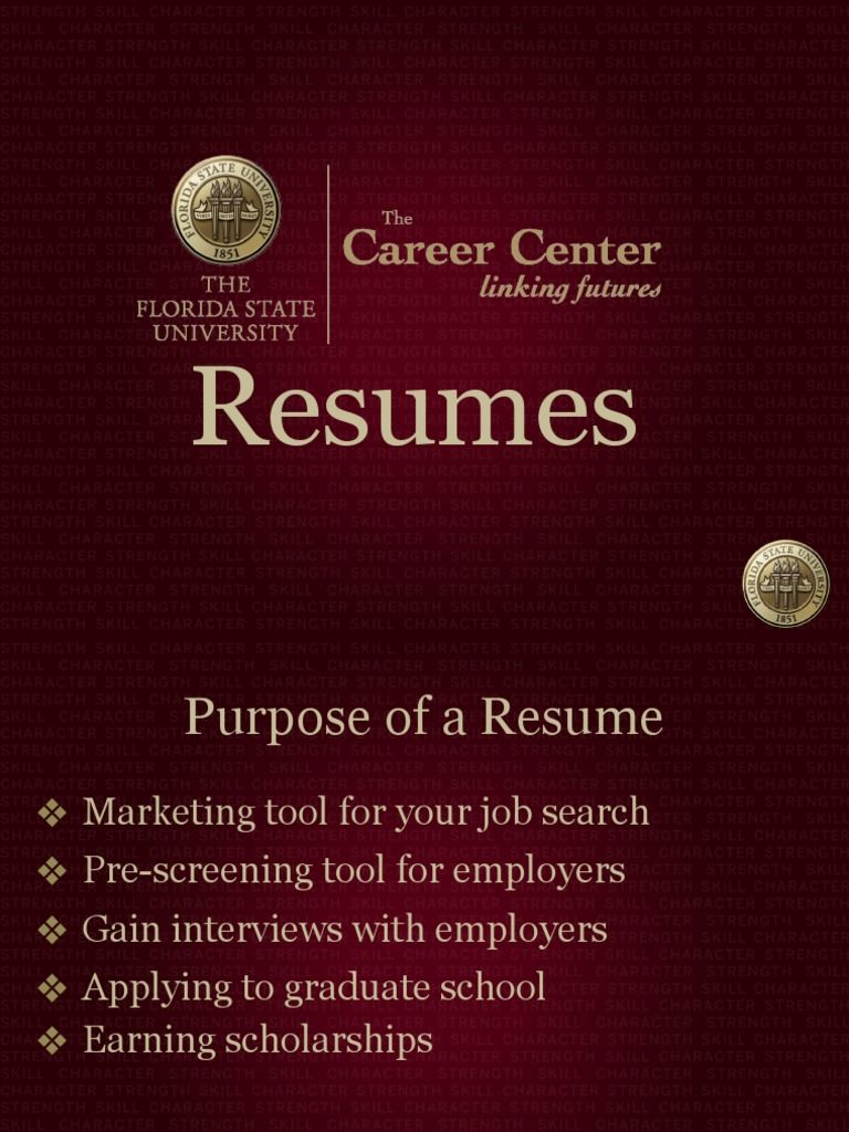 Resume Presentation Guidelines | PDF | Business