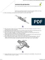 Vstrom DL 1000 DL1000 L4 Manual - Precautions For Electrical Circuit Sevicing