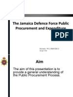 JDF Procurement Expenditure Policy (G4 & QM)