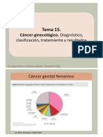 Tema - 15 Cáncer Ginecológico