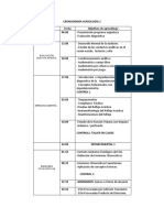 Cronograma Audiología 2