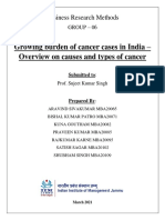 Growing Burden of Cancer Cases in India - Overview On Causes and Types of Cancer