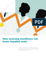 How Sourcing Excellence Can Lower Hospital Costs