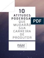10 ATITUDES PODEROSAS QUE MUDARÃO SUA CARREIRA DE PRODUTOR