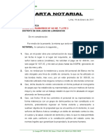 Carta Notarial Banco Azteca Goyita Falcon
