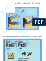 D - Geometría de Corte de Las Herramientas