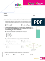 Trimestre 1: Matemáticas