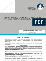 Informe Estadístico Mensual 2007.12