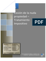 Cesion de La Nuda Propiedad