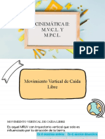 Cinemática II - MVCL y MPCL