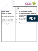 Risk Assessment Form 3