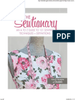 The Sewtionary