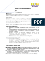 Informe de Auditoria Krisal 2020