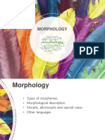 Chapter 6 Morphology