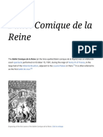 Ballet Comique de la Reine 