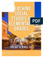 Social Science 112 - Teaching Social Studies in Elementary Grades