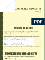 Barisan Dan Deret Geometri-Dikonversi