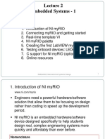 NI myRIO Lecture Overview