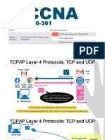 Ccna - m10 - Cap 1 v2 - Parte 1 - TCP - Ip Layer 4 Protocols-Tcp and Udp