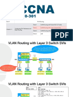 CCNA - M6 - CAP 17 - Parte 2 - VLAN Routing With Layer 3 Swicth SVIs