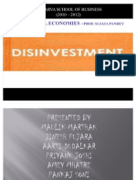 Disinvestment Div A