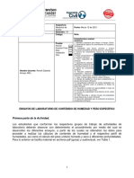 Información para Ensayos de Humedad y Peso Específico