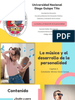 Mónica Sierra Quispe - La Musica y El Desarrollo de La Personalidad