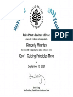 Kimberly Mirantes Gov 1: Guiding Principles Micro: September 12, 2021