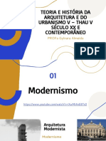 Aula 01 - Introdução Ao Modernismo