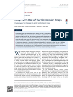 Long-Term Use of Cardiovascular Drugs: Challenges For Research and For Patient Care