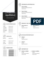 Plantilla CV 4 Gratis Controlmas