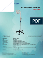 Brosur Examination Lamp - MD-9 LED